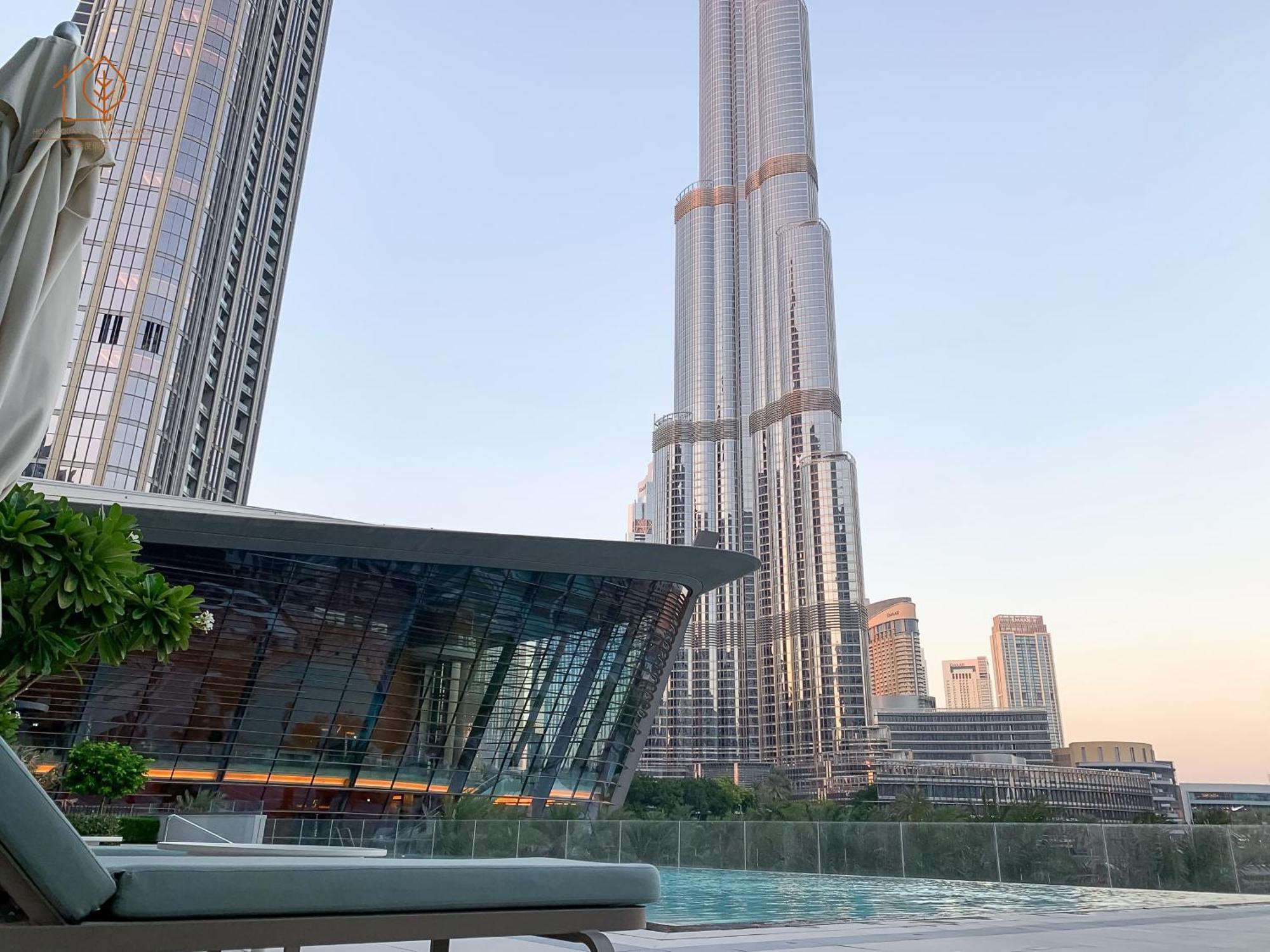 Chic Home With Great Views Near Burj Khalifa 197Gr-2 ドバイ エクステリア 写真